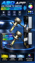 Led headlight H7 H4 اضاءة عصرية
